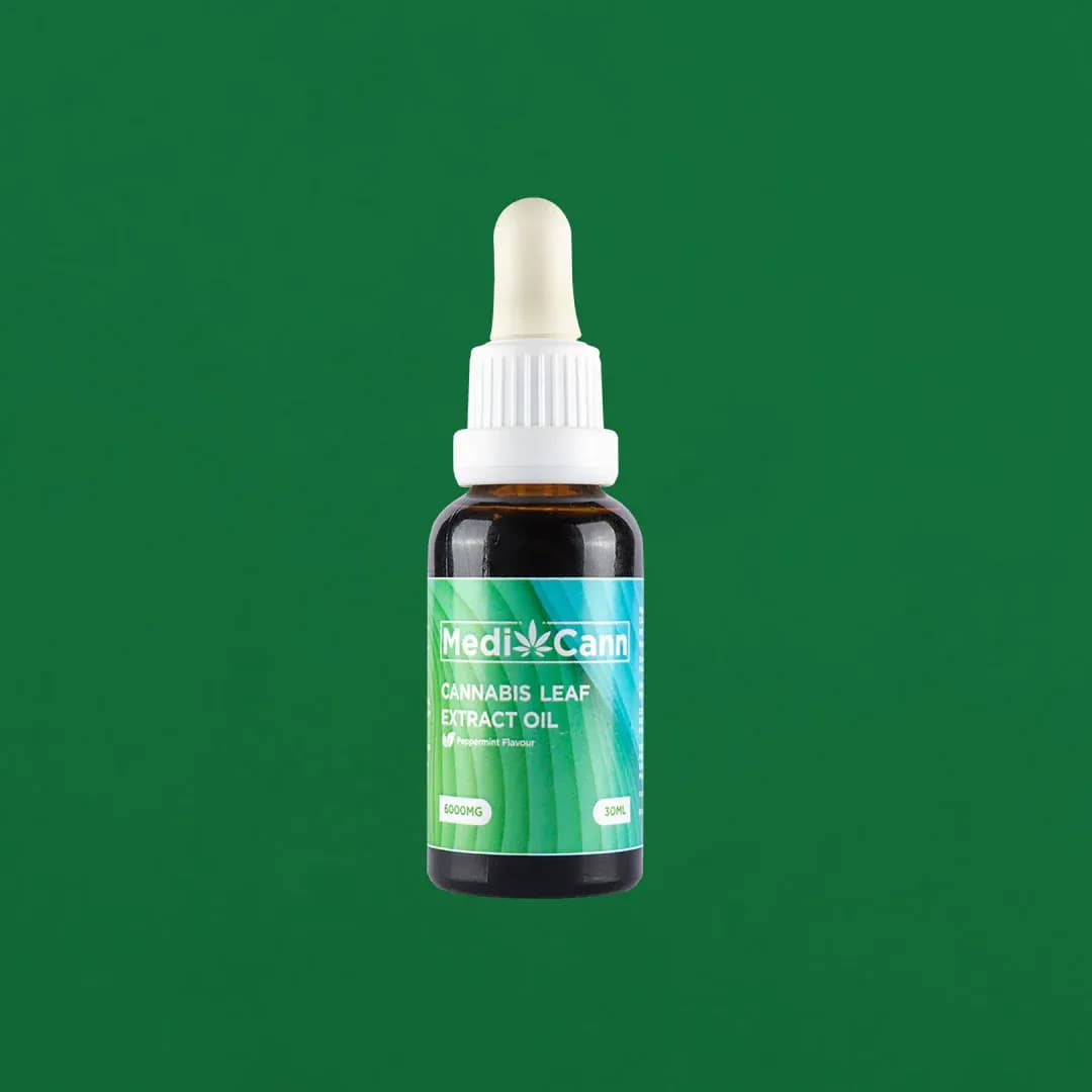MEDICANN Cannabis Leaf Extract Oil - Peppermint Flavour