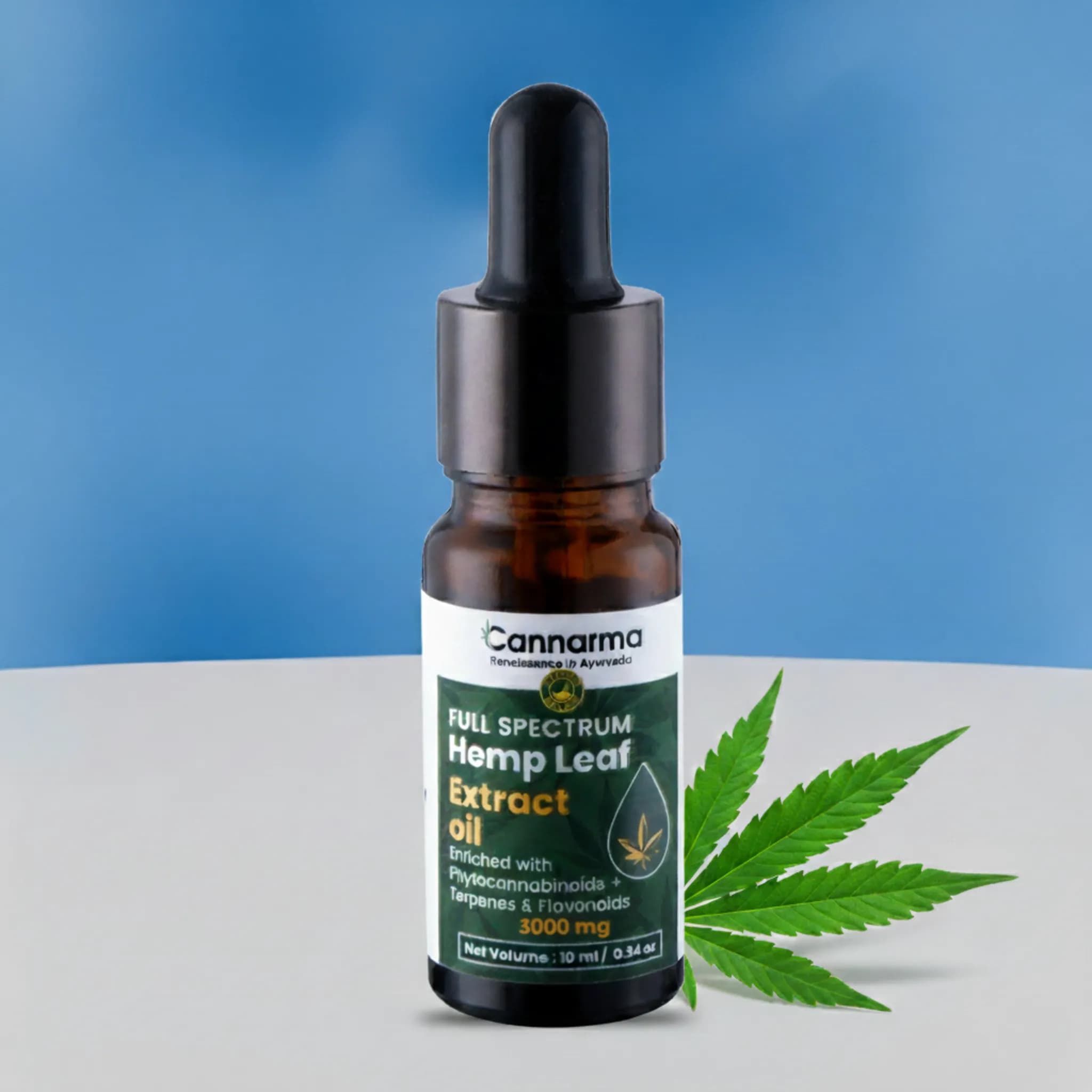 Cannarma Full Spectrum Hemp Extract Oil | 3000mg 10ml