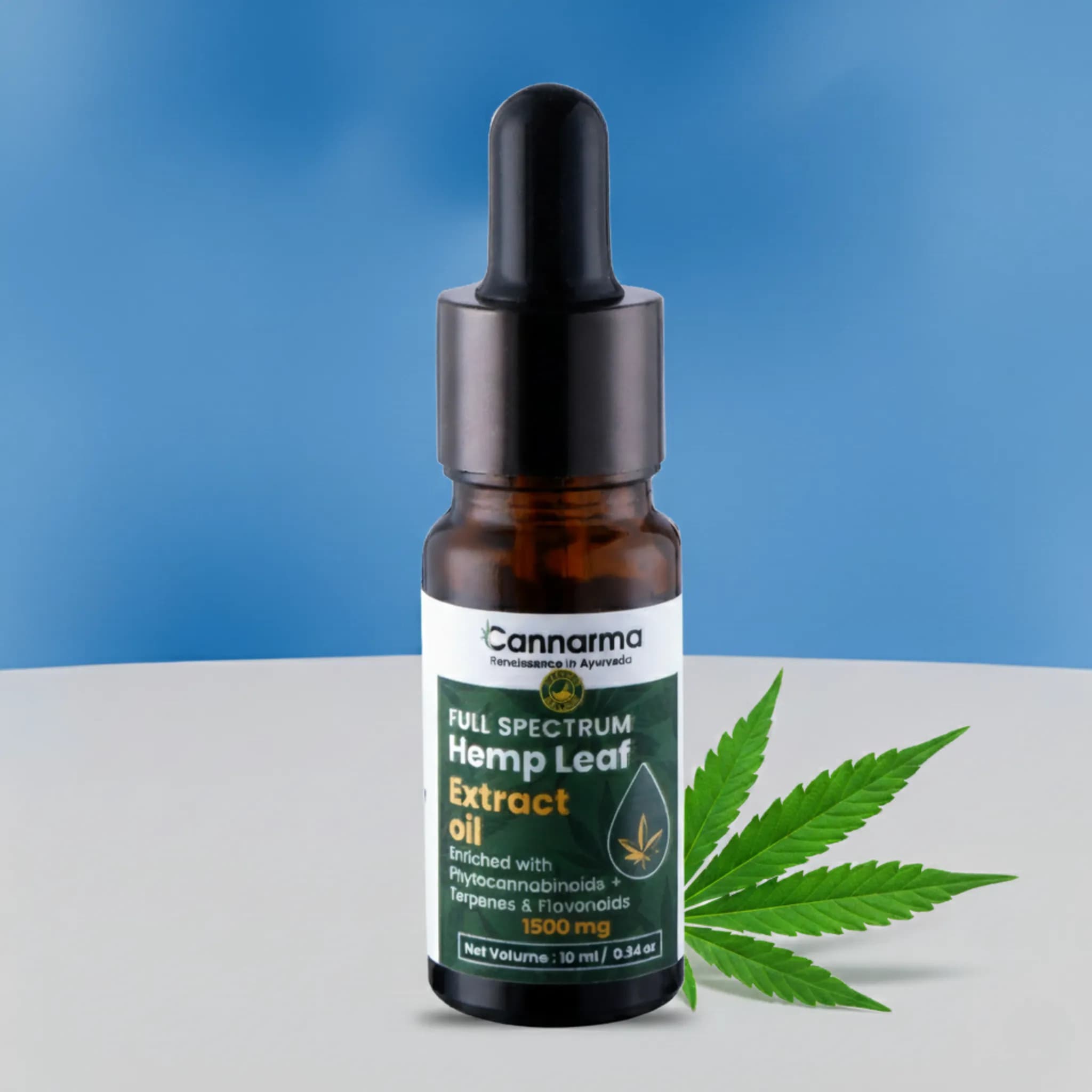 Cannarma Full Spectrum Hemp Extract Oil | 1500mg 10ml