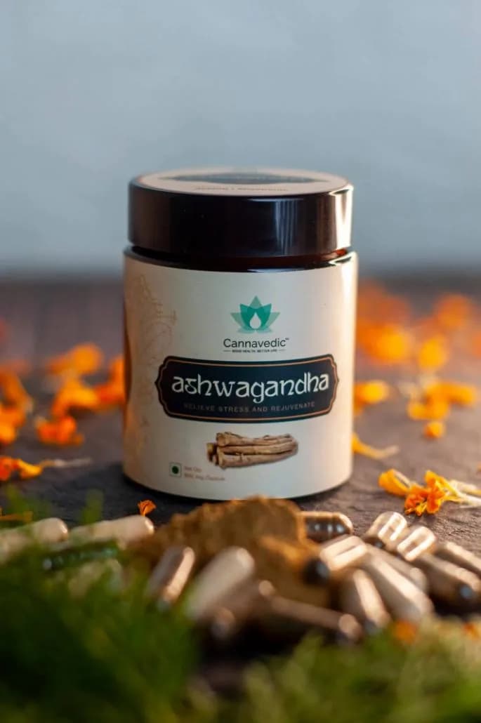 Ashwagandha Capsules | Relieve Stress and Rejuvenate | 60 capsules