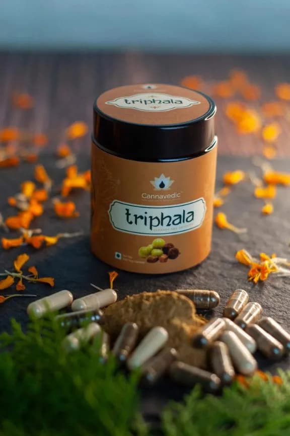 Triphala Extract Capsules | Cleanse and Detoxify | 60 capsules