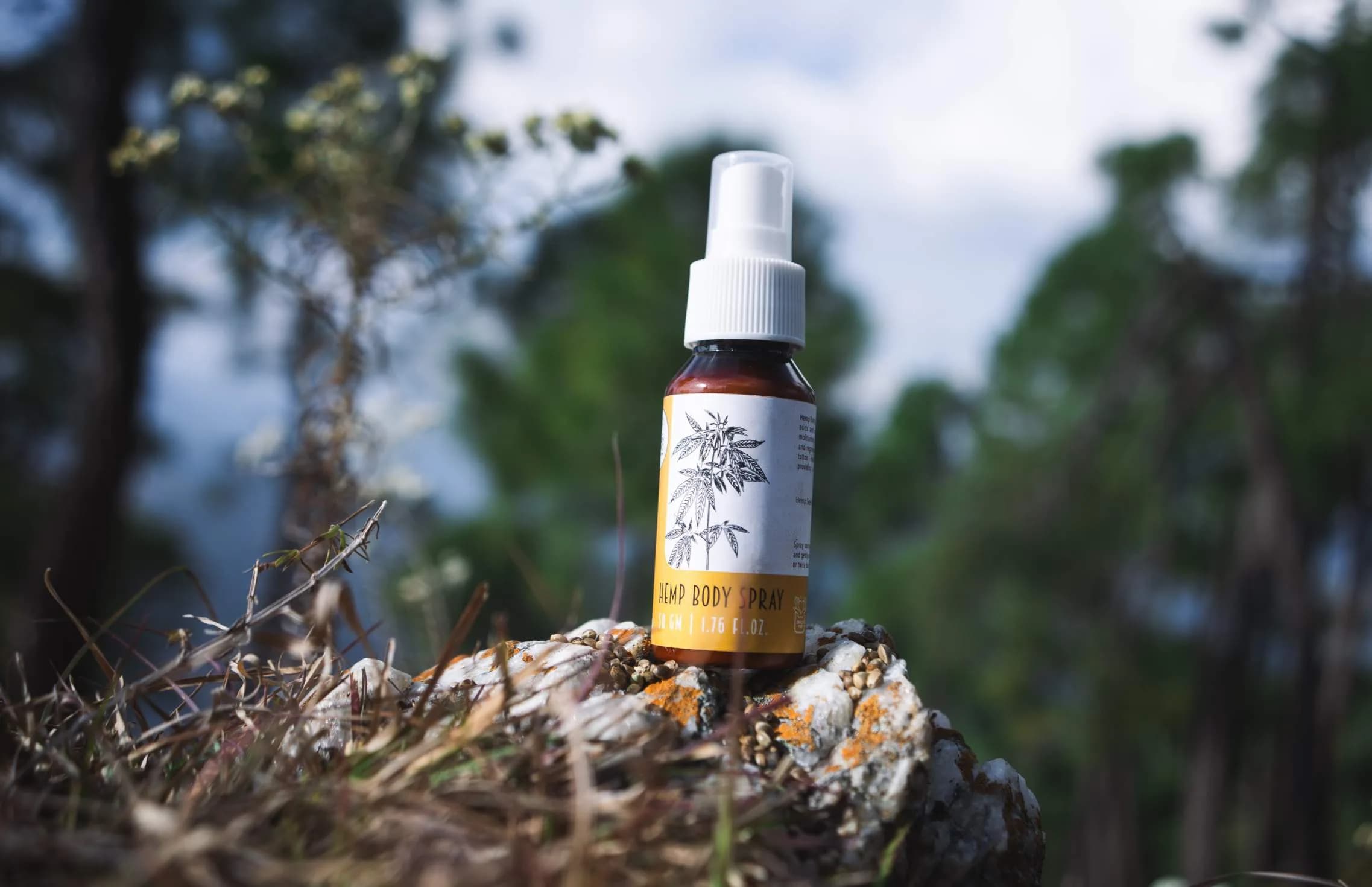 Hemp Body Spray | 50ML | Kumaon Khand
