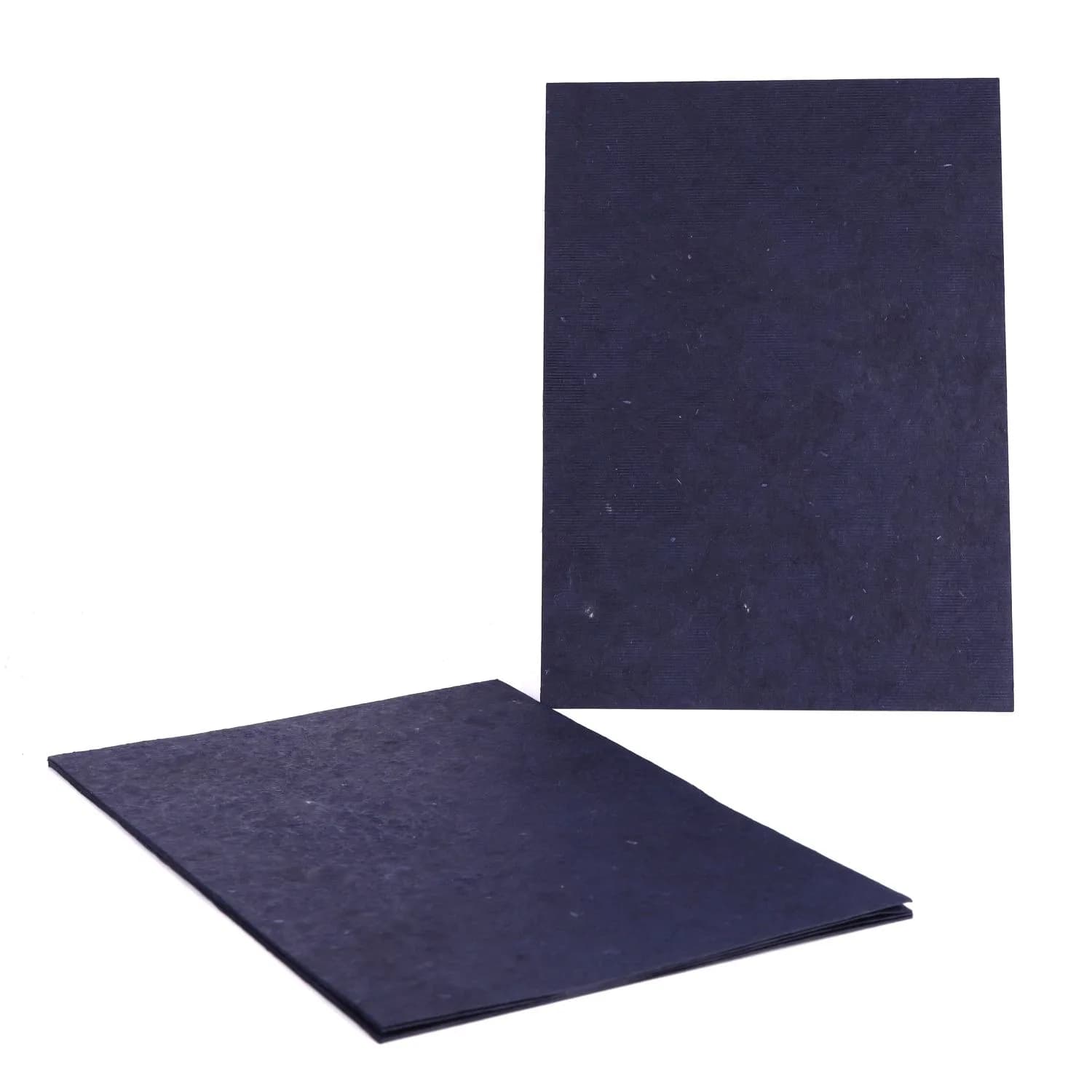 250 GSM Hemp A5 Sheets || Indigo  || Set of 15 | OG Hemp