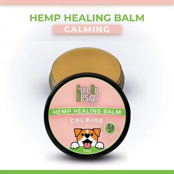Hemp Healing Balm For Pets - Calm Skin Allergies, Irritation, and Enhance Coat
