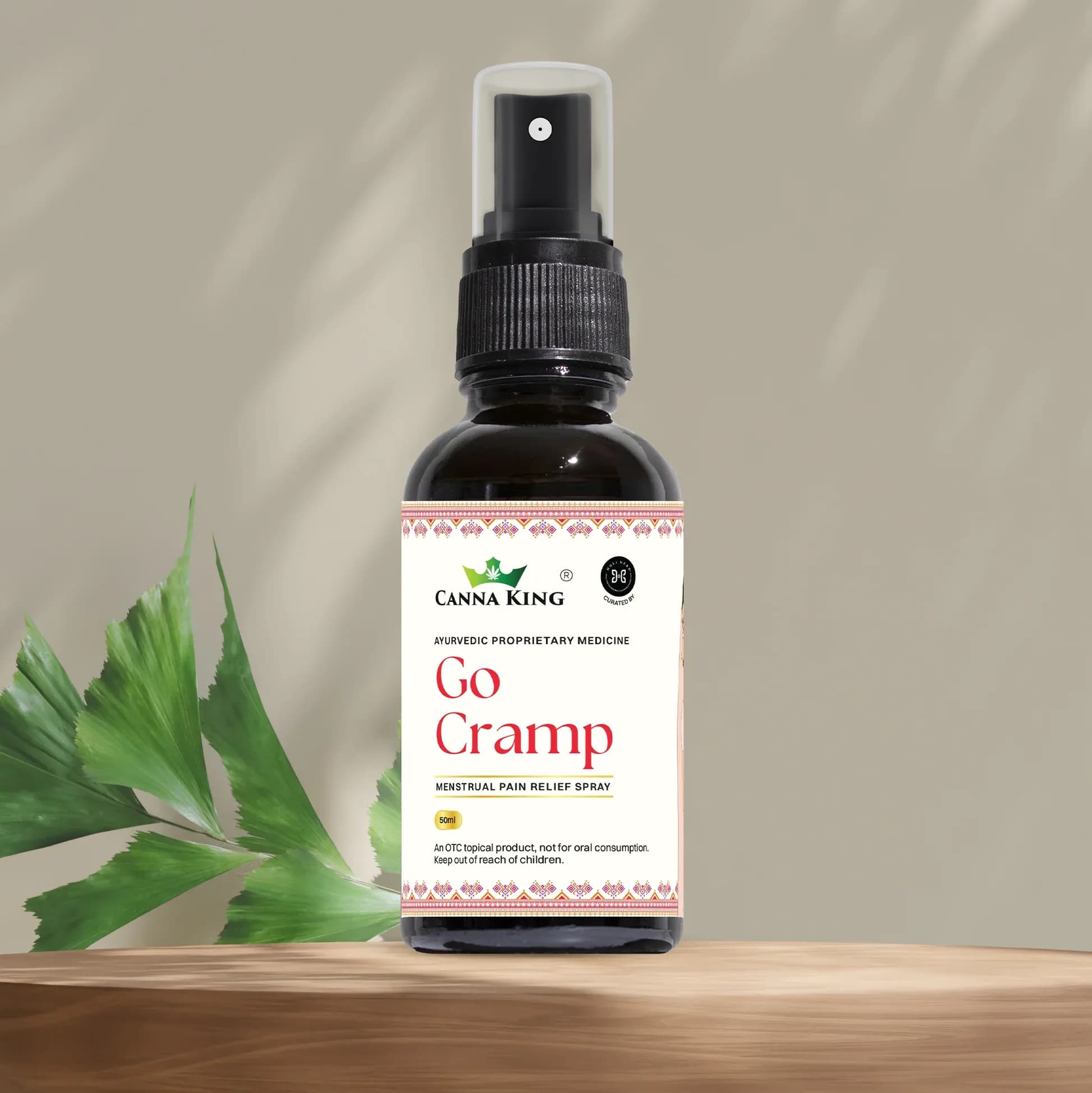 Go- Cramp- Menstrual Pain Relief Spray (50ml )