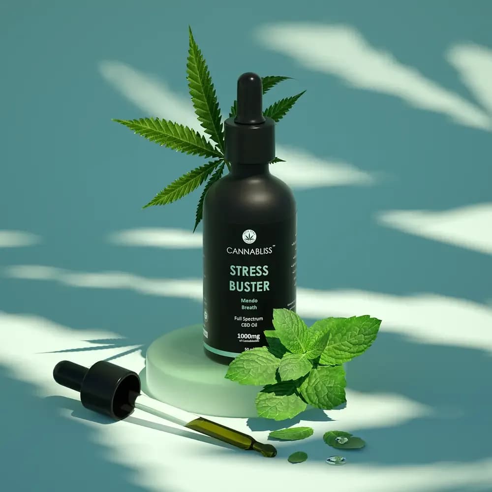 Stress Buster - Full Spectrum CBD Oil - For Stress, Anxiety and Tension Relief