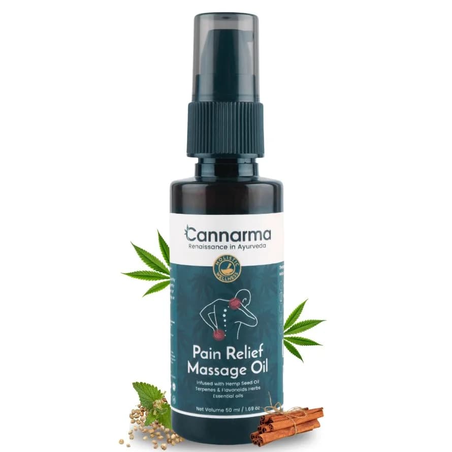 Cannarma Hemp Pain Relief Massage oil