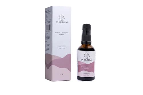 Muscle and Joint Pain Rub Oil - 50 ml - Wholeleaf Wellness