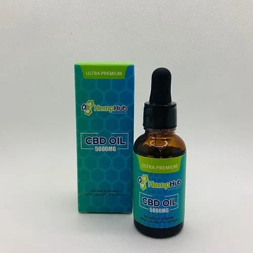 BROAD SPECTRUM CBD Oil - 5000 MG - 30 Ml - Hemp Hub