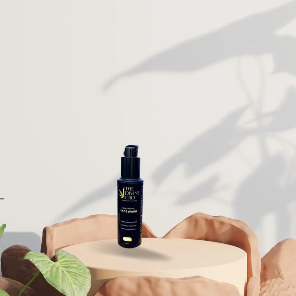 Hemp-Infused Face Wash