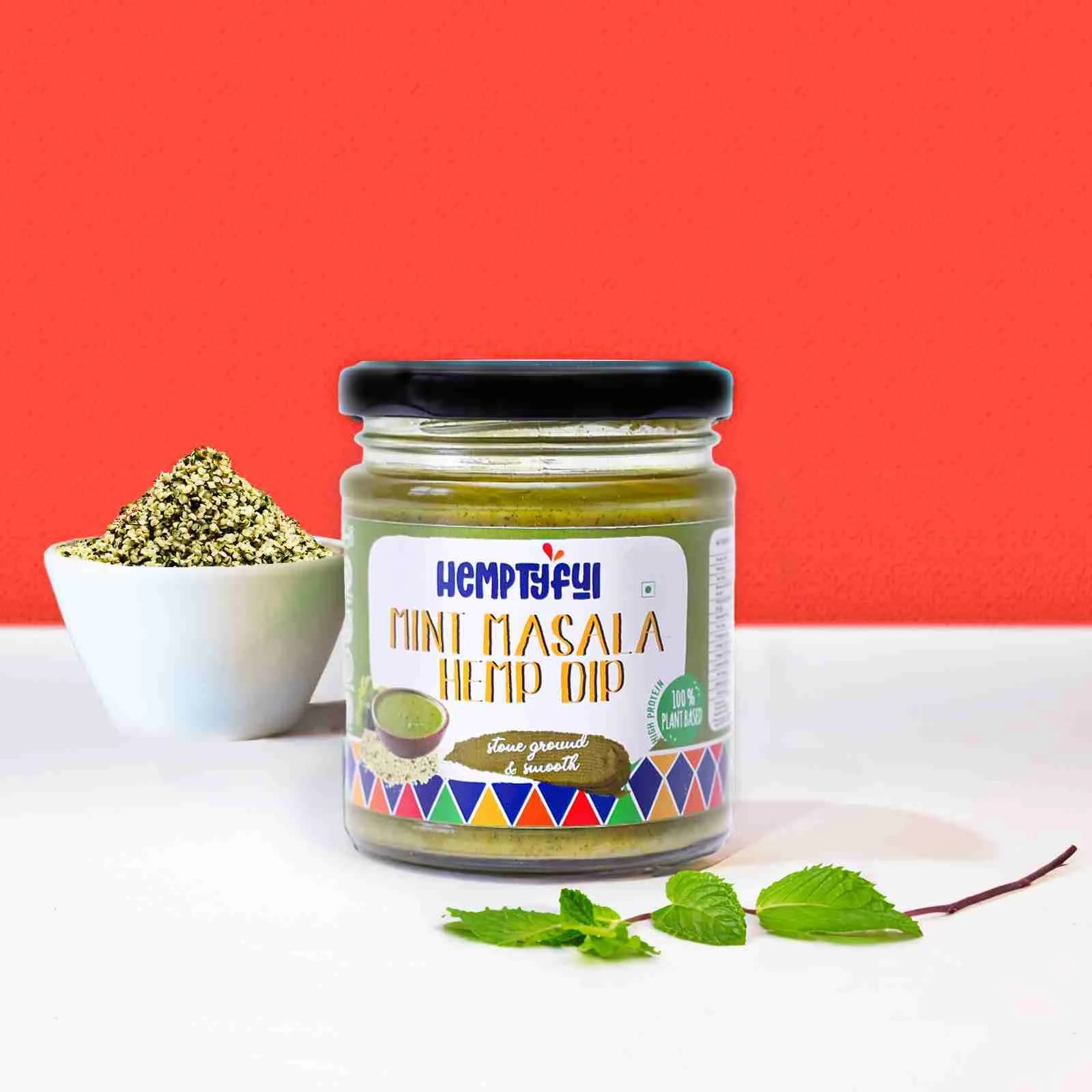 Hemptyful | Mint Masala Hemp Dip | 180gm