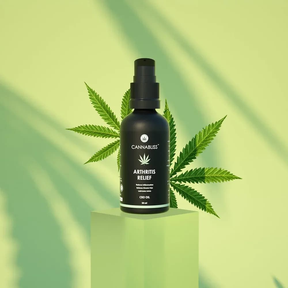 Arthritis Relief Oil - For painful arthritic symptoms - 50 ML/100ML - CannaBliss