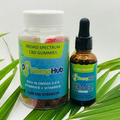 Broad Spectrum CBD Combo Offer - 6500Mg - Gummies + Oil - Hemp Hub