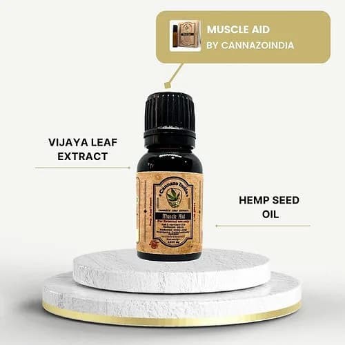 Muscle Aid - For all kind of pain and Muscle soreness - 15 ML - Cannazo India