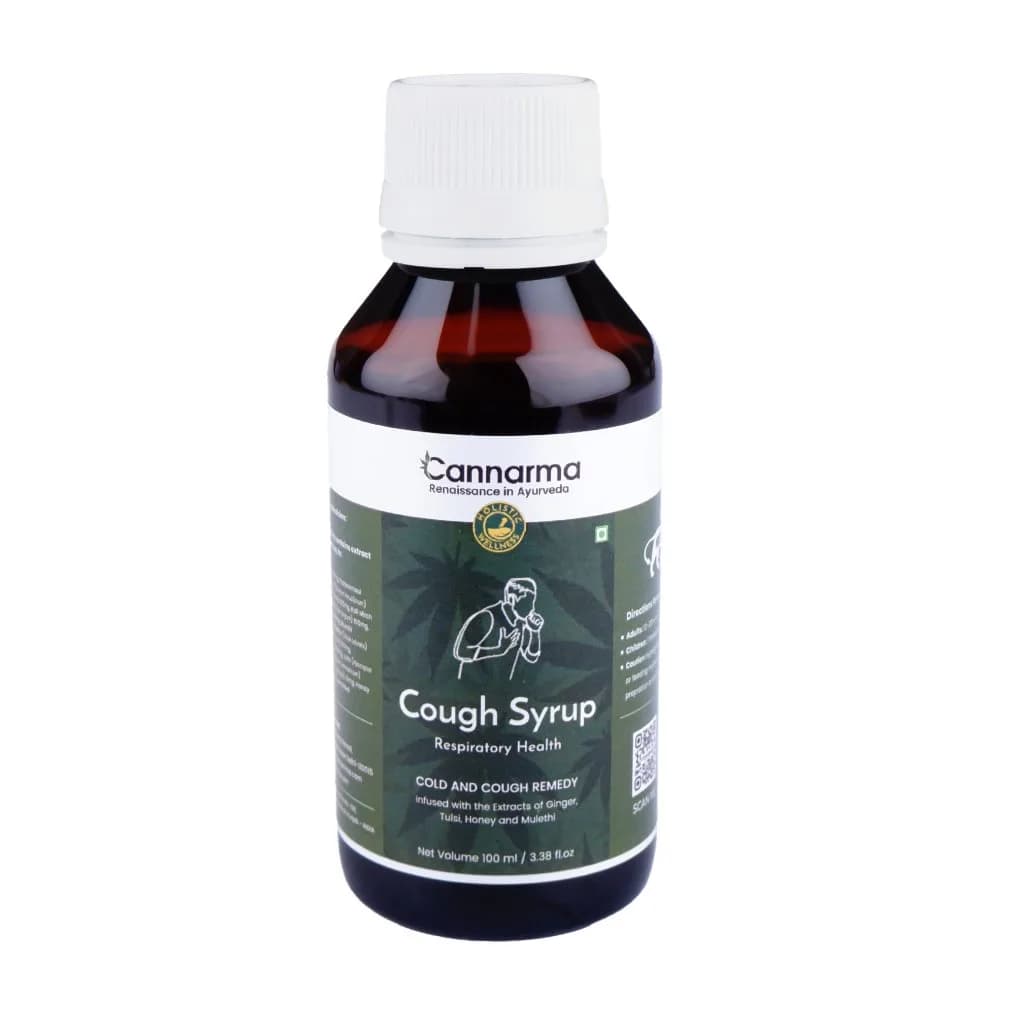 Cannarma Natural Cough Syrup | 30ml/100ml