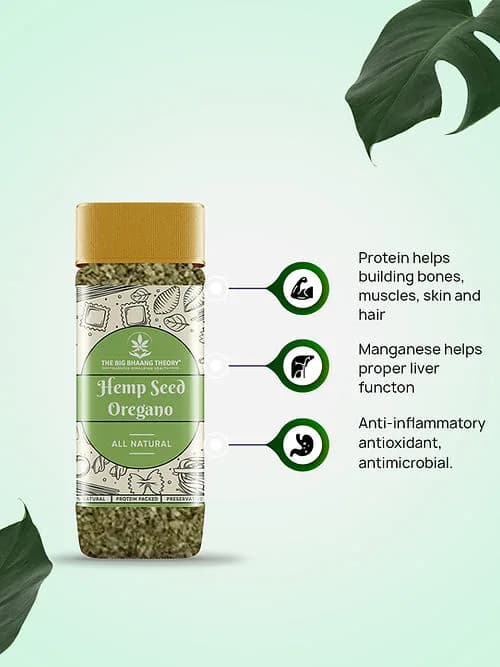 Hemp Seed Oregano - 20g - The Big Bhaang Theory