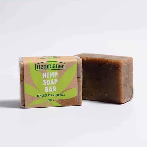 Hemp Soap Lemon Grass & Moringa - 100g - Hemplanet