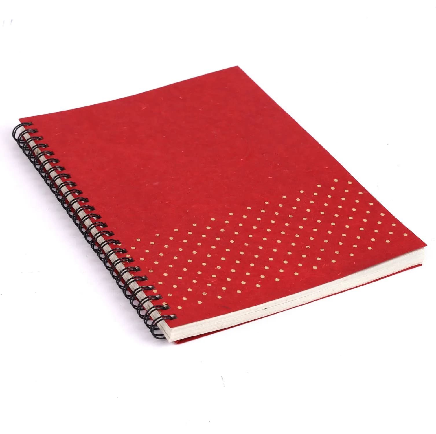 A6 Hemp Wiro Diary || Gold Foil Debossed || 40 Pages | OG Hemp