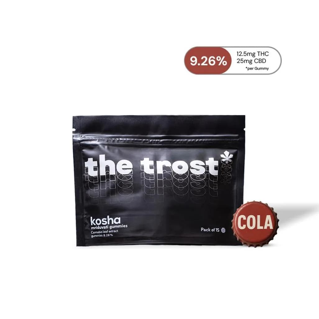 Kosha (Cola Flavor) - Cannabis Gummies (Mriduvati) - 9.26% Cannabis Extract