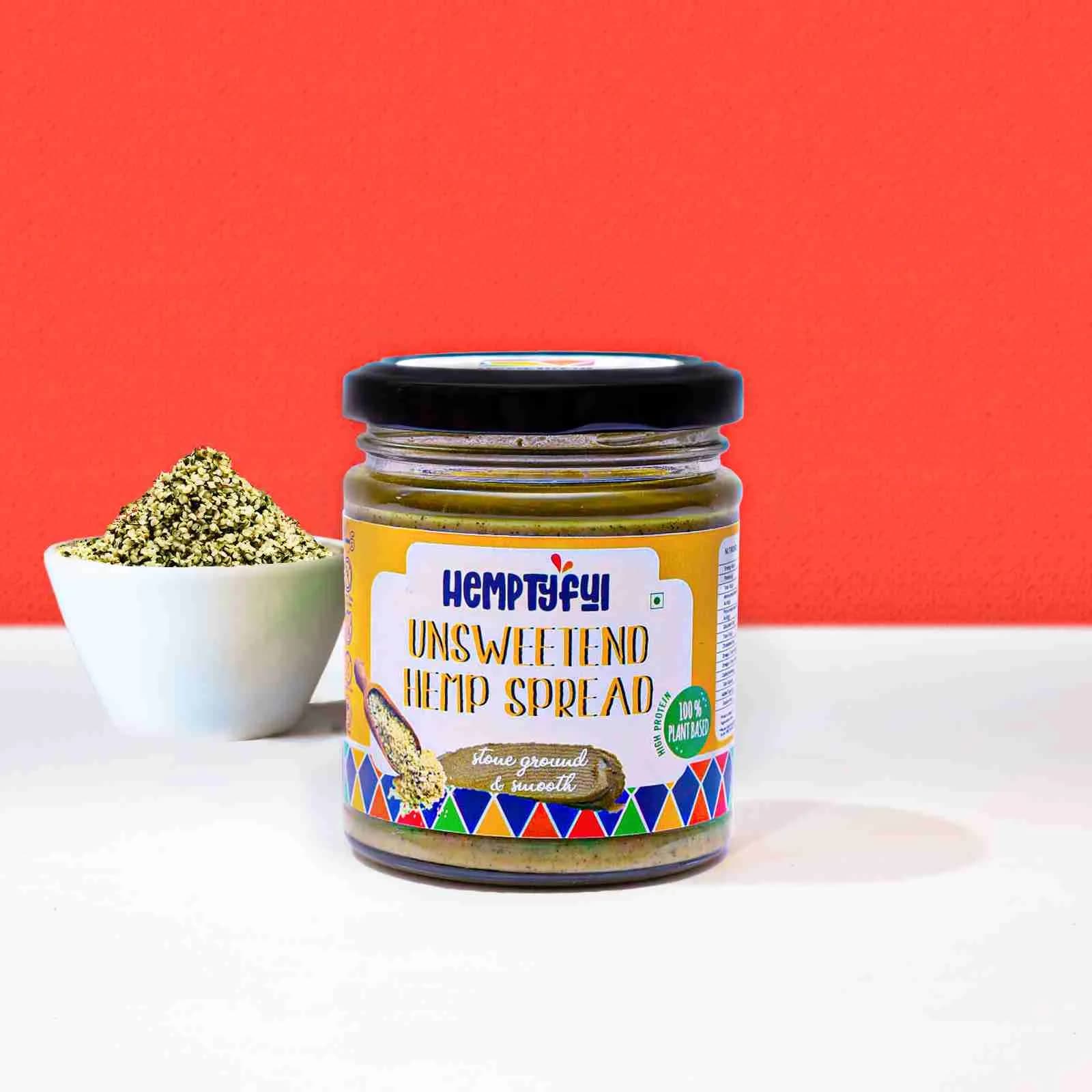 Hemptyful | Unsweetened Hemp Spread | 180gm