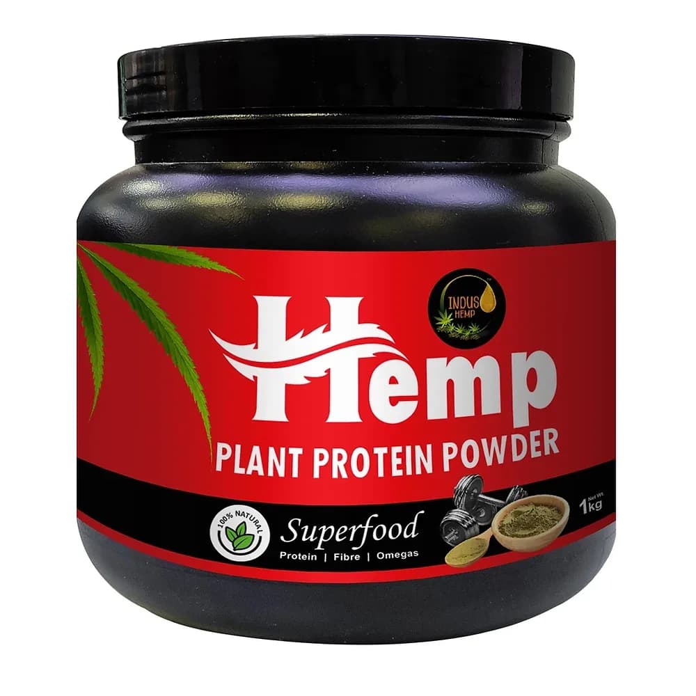 HEMP PROTEIN POWDER - Hemp Seed Powder - Builds Lean Muscle - INDUS HEMP