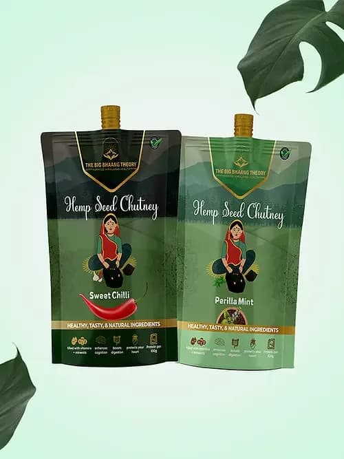 Hemp Seed Chutney - Combo Pack - The Big Bhaang Theory