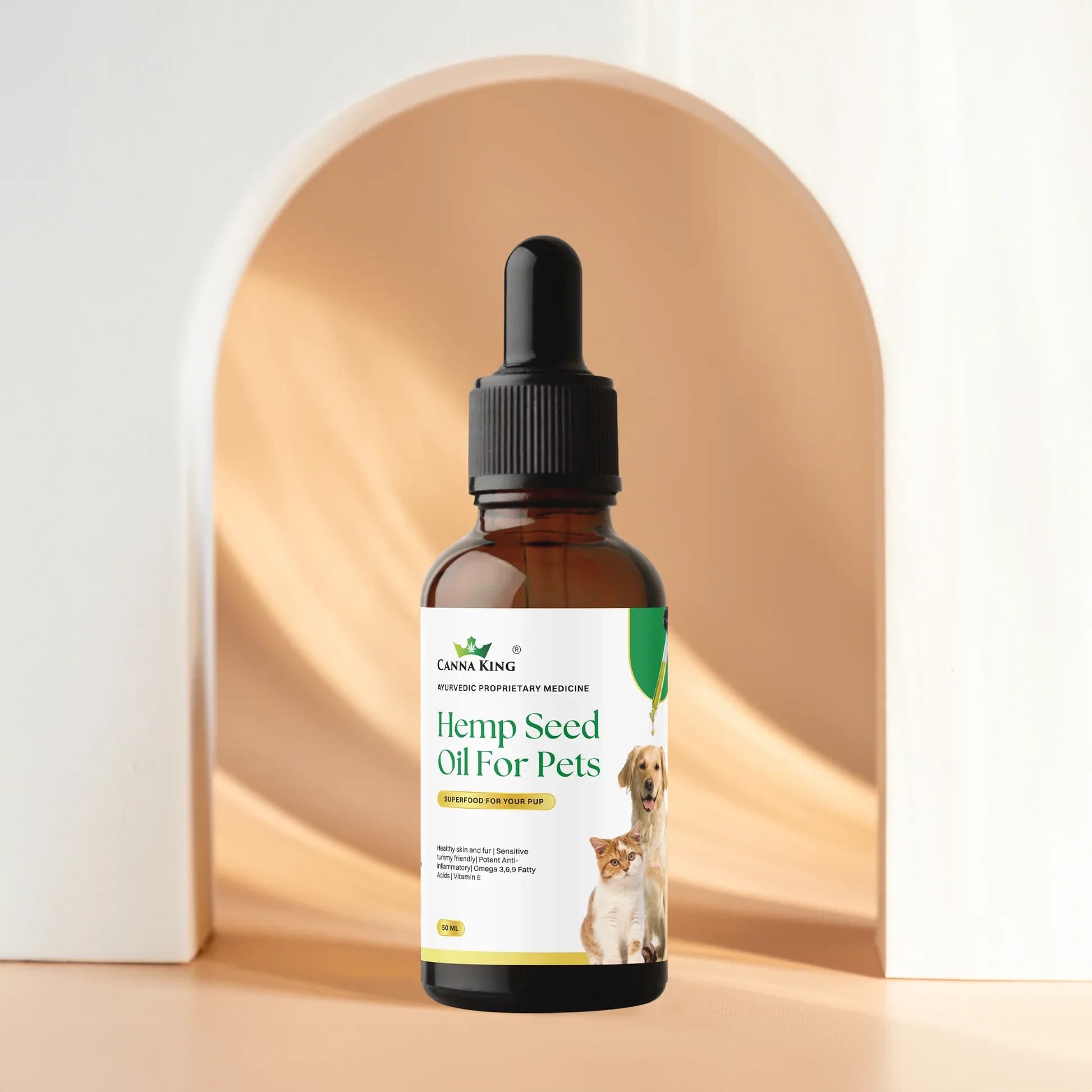 Hemp seed oil for pets (50ml)