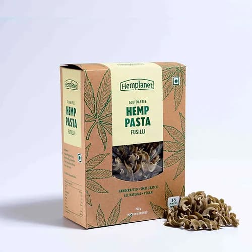 Hemp Pasta Fusilli Gluten Free - 250 gm - Hemplanet