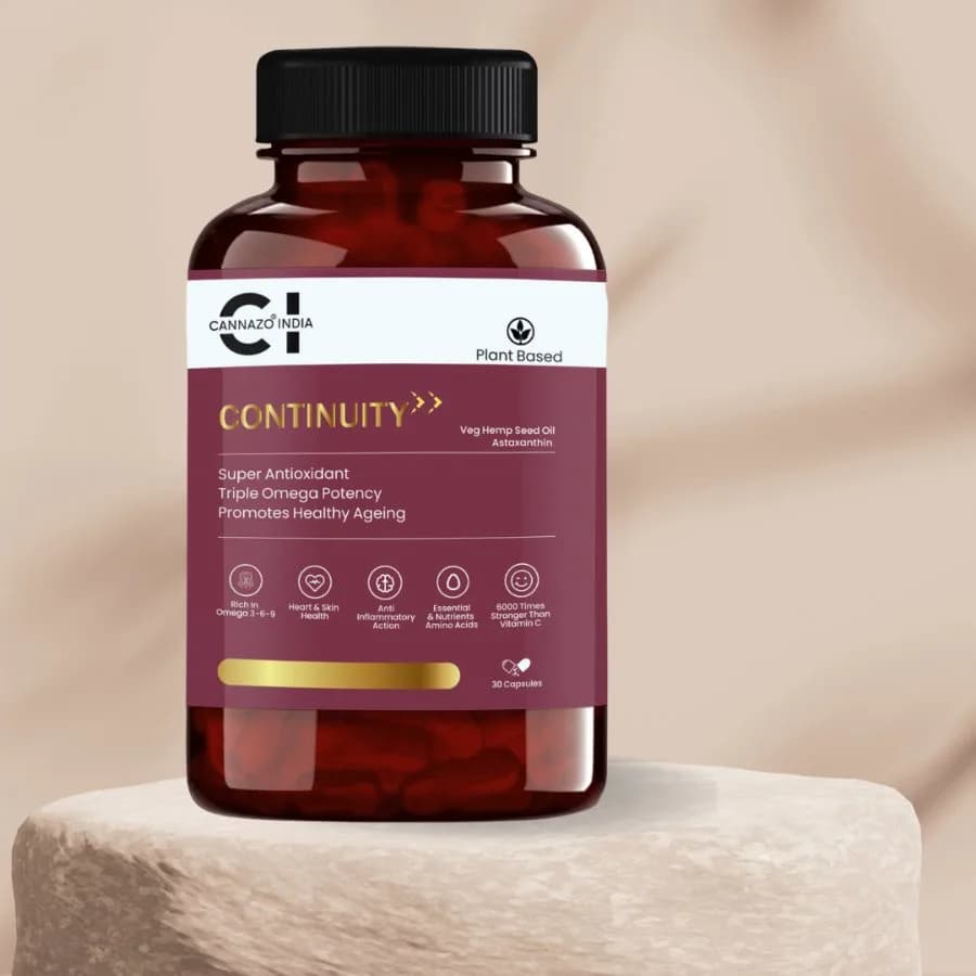 Continutity -Softgel (Hemp Seed Oil + Astaxanthin) | 30 Capsules