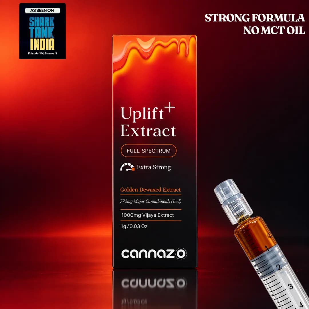 Uplift Plus: Strong Full-Spectrum Extract for Chronic Pain, De-Addiction and Insomnia β 1 g Super Lemon Haze β image 1 of 9