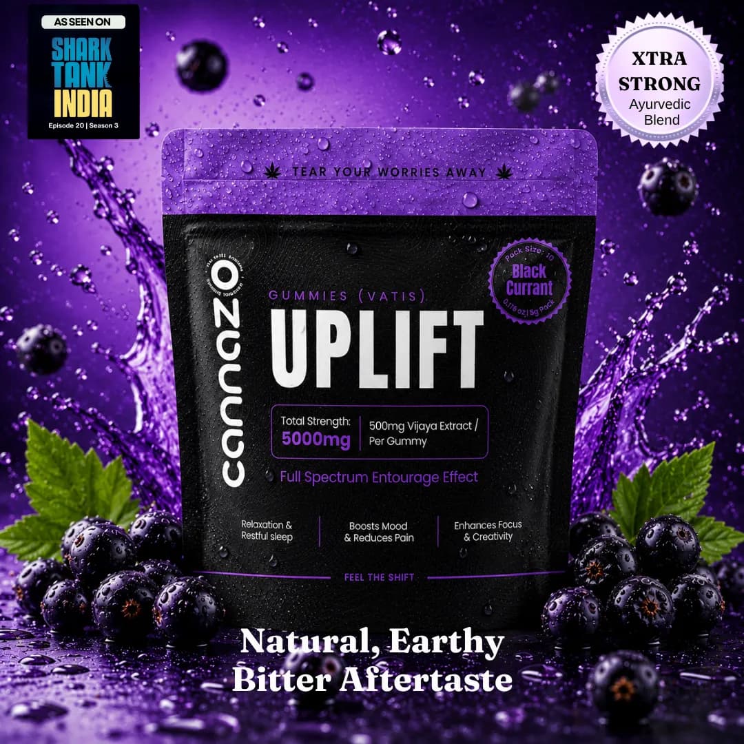 Uplift Gummies - 500mg (400mg Active Extract) Blackcurrant Vatis | Advanced Support for Chronic Pain & Comfort β image 1 of 7